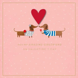 Girlfriend Valentines Day Card