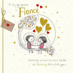 Fiance Valentines Day Card