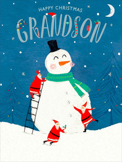 Grandson Christmas Card