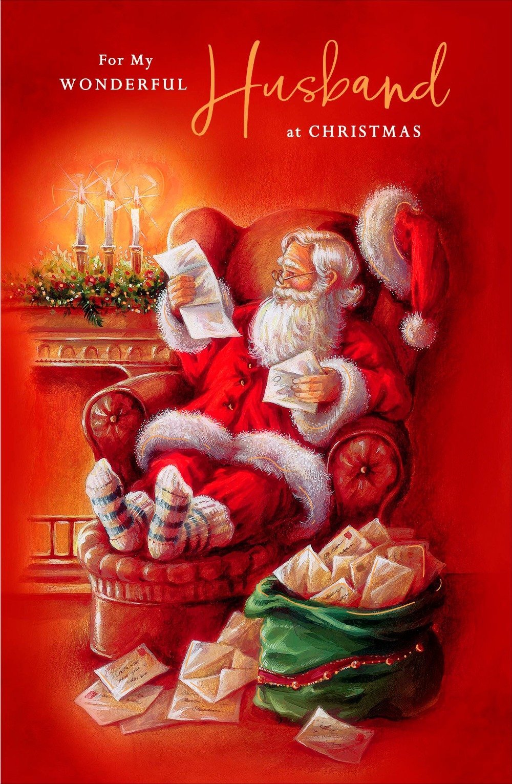 Husband Christmas Card