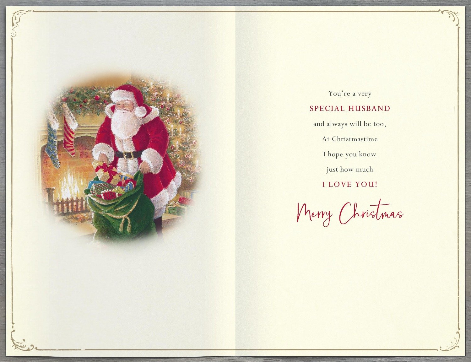 Husband Christmas Card