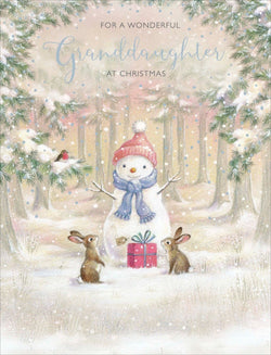 Granddaughter Christmas Card