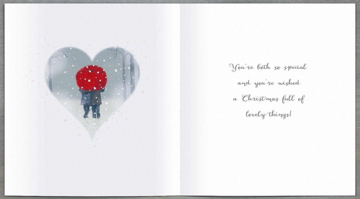 To Both Christmas Card