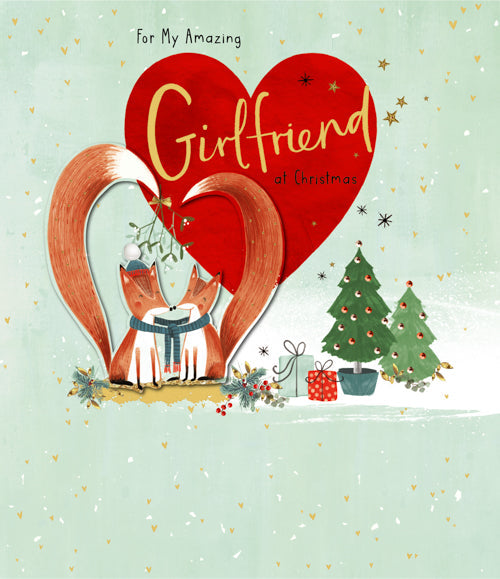 Girlfriend Christmas Card