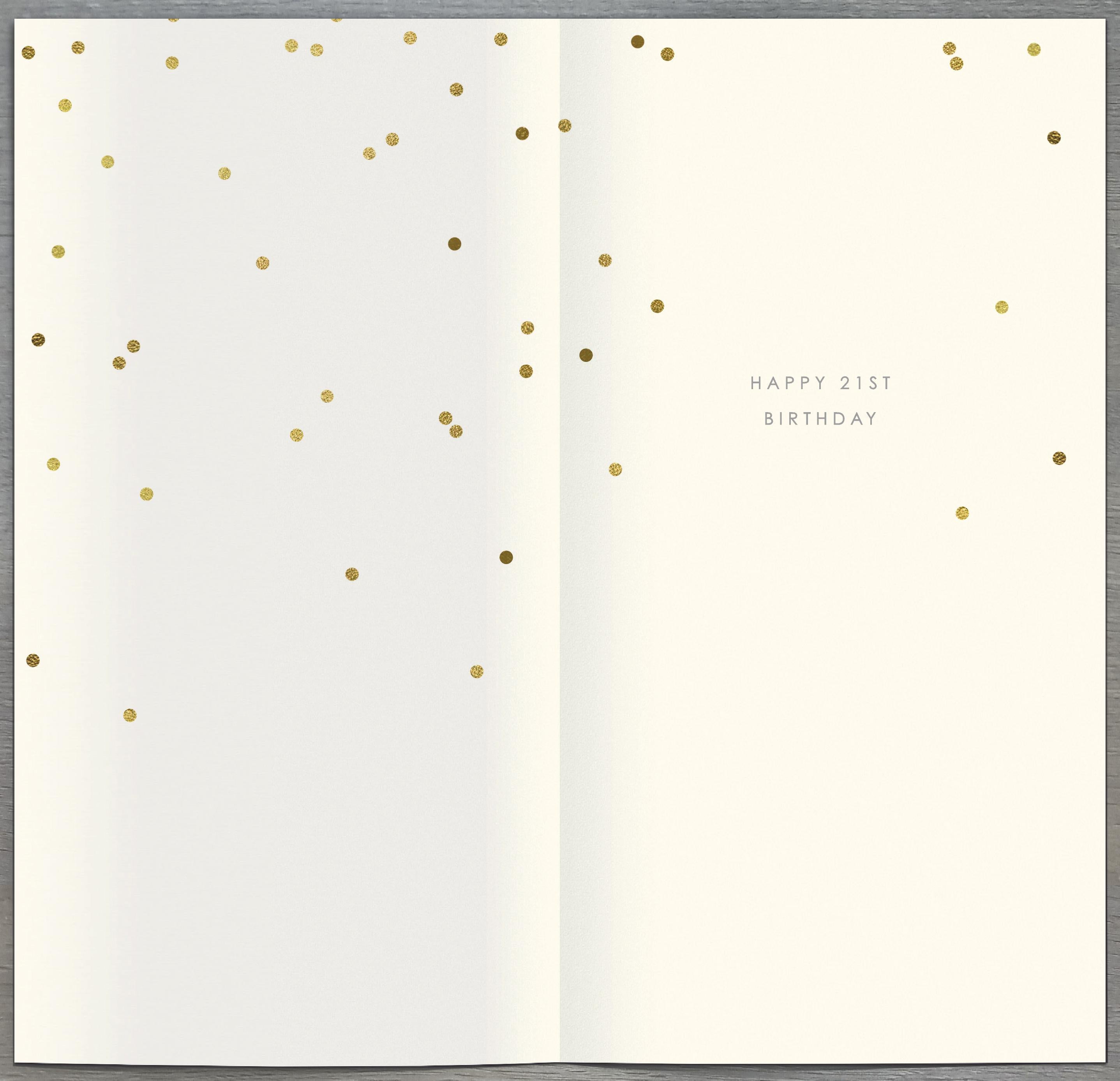 Age 21 Birthday Card