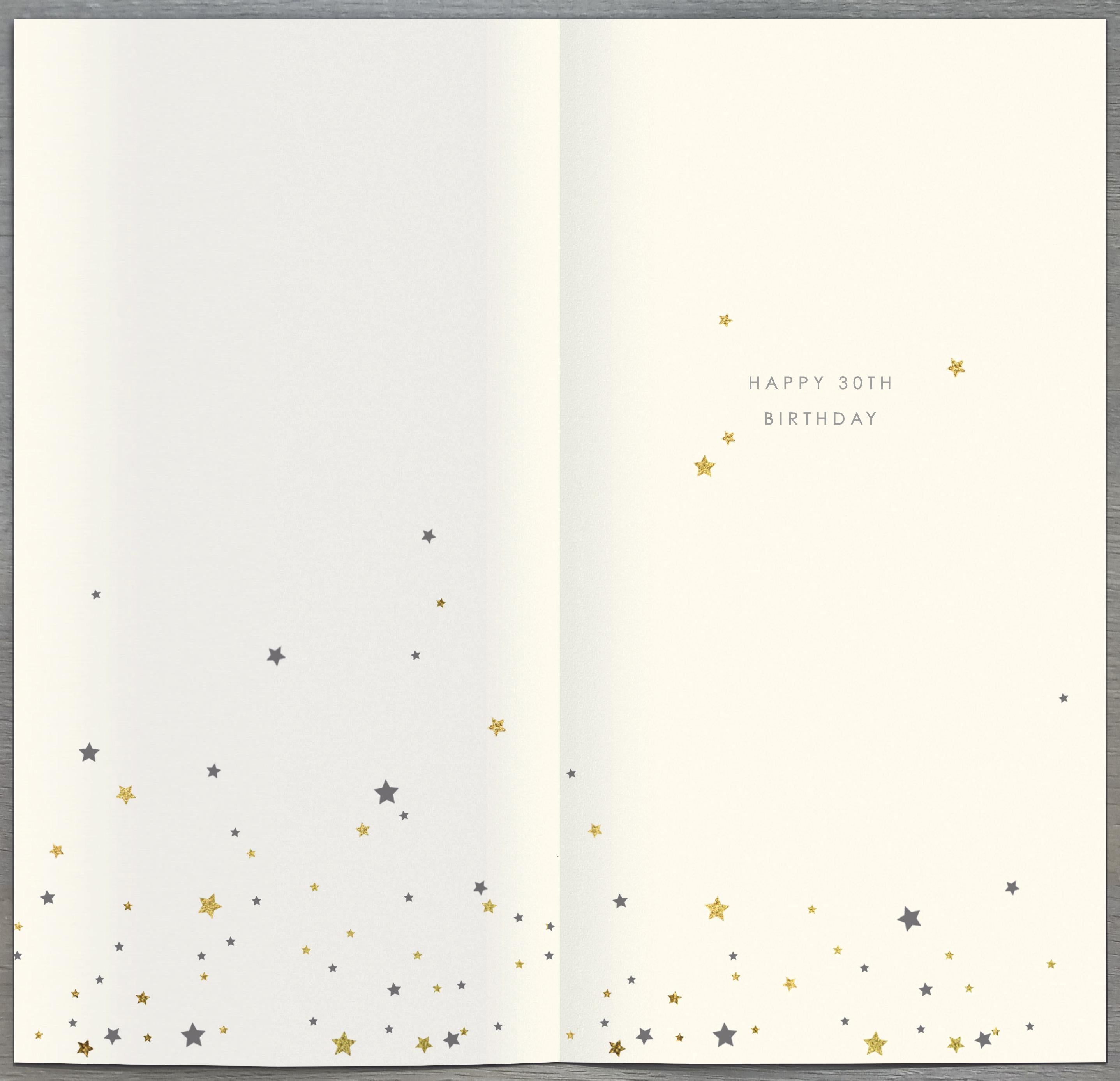 Age 30 Birthday Card