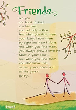 Blue Mountain Arts Card - Friends Like You Are Hard To Find...