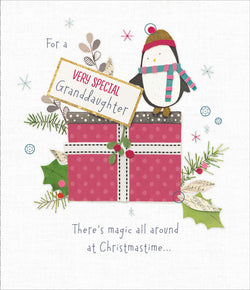 Special Granddaughter Christmas Card