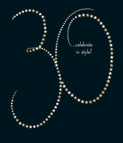 Age 30 Birthday Card