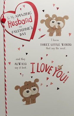 Husband Valentines Day Card