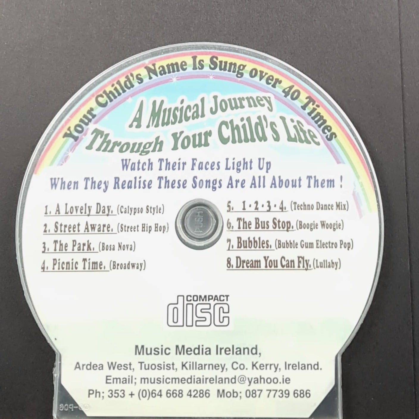 CD - Personalised Children's Songs / Stephen