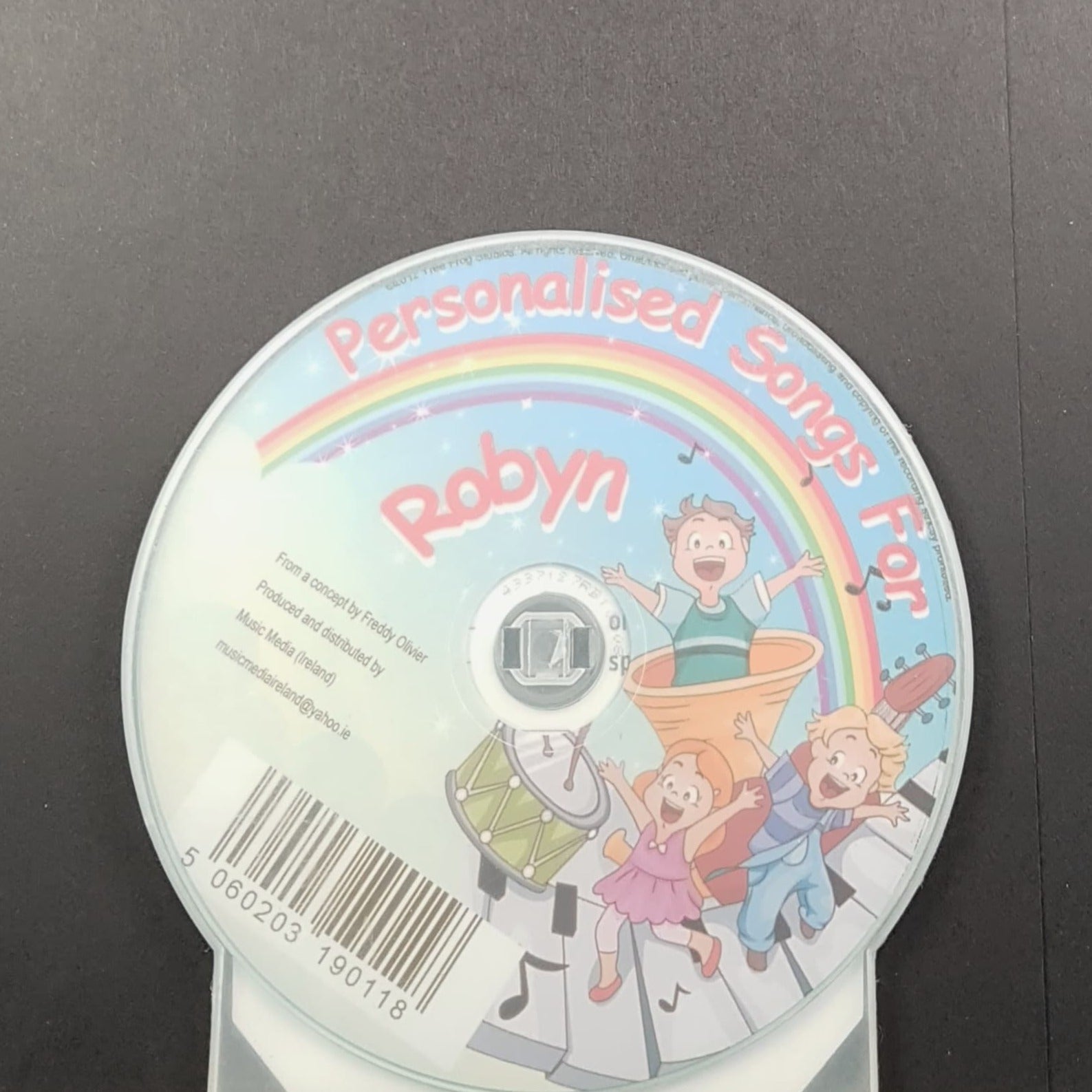 CD - Personalised Children's Songs / Robyn