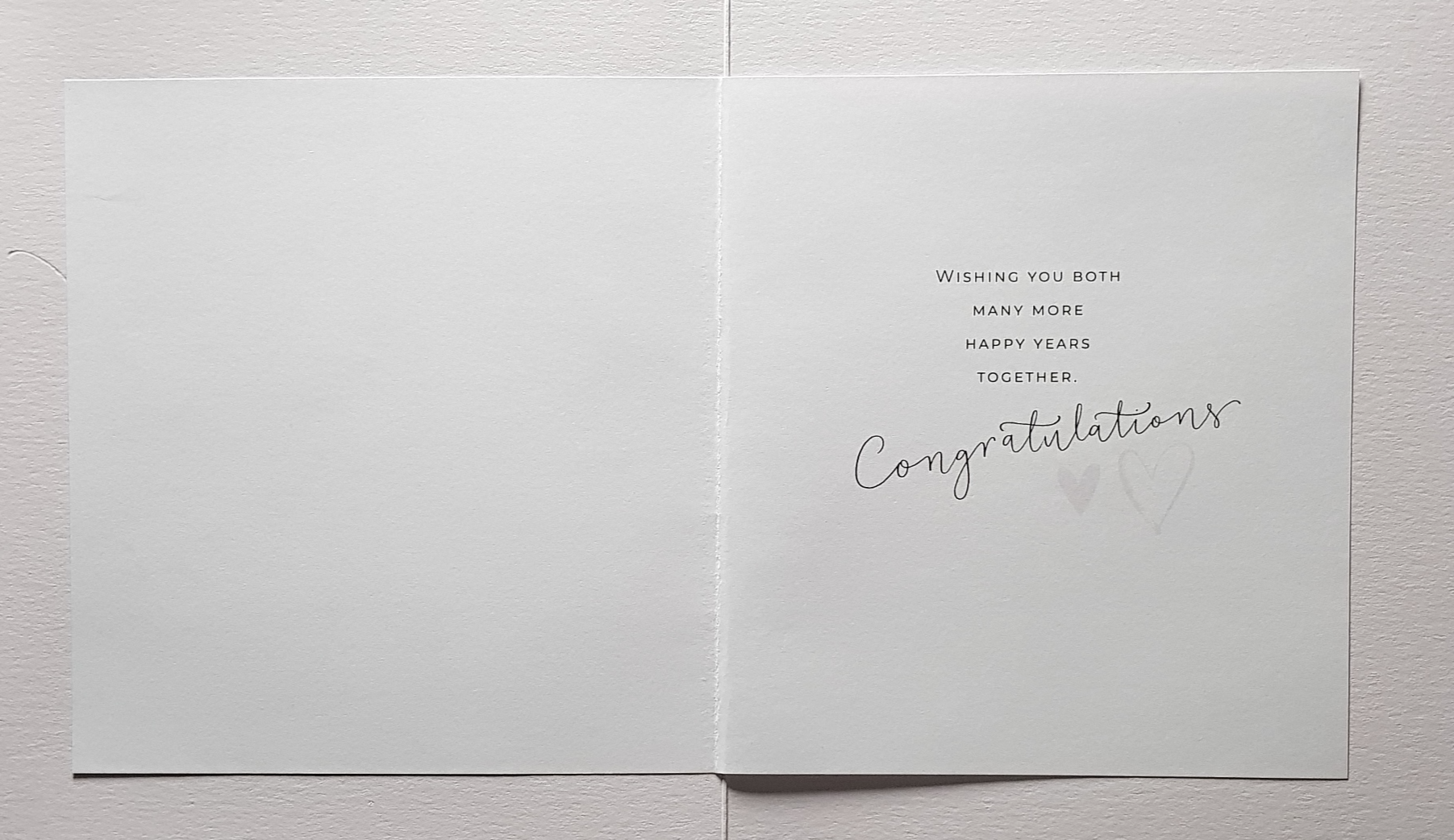 Anniversary Card - For Fantastic Friends / An Artistic Heart On White Background