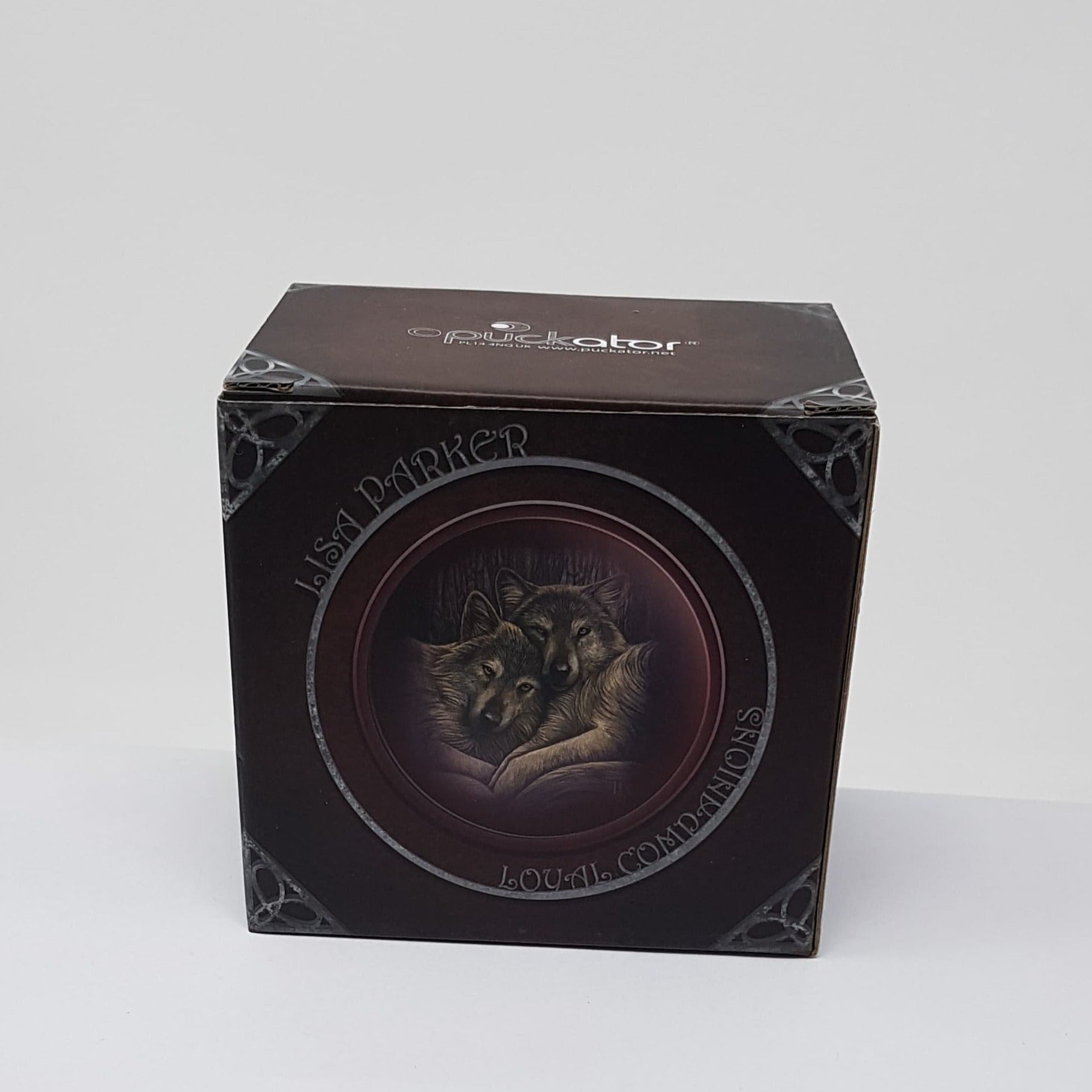 General Gift - Mug / Two Wolves Cuddling 'Loyal Companions'