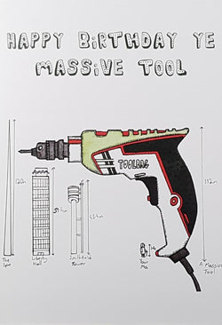 Dublin Card Company - A Massive Tool (Birthday)