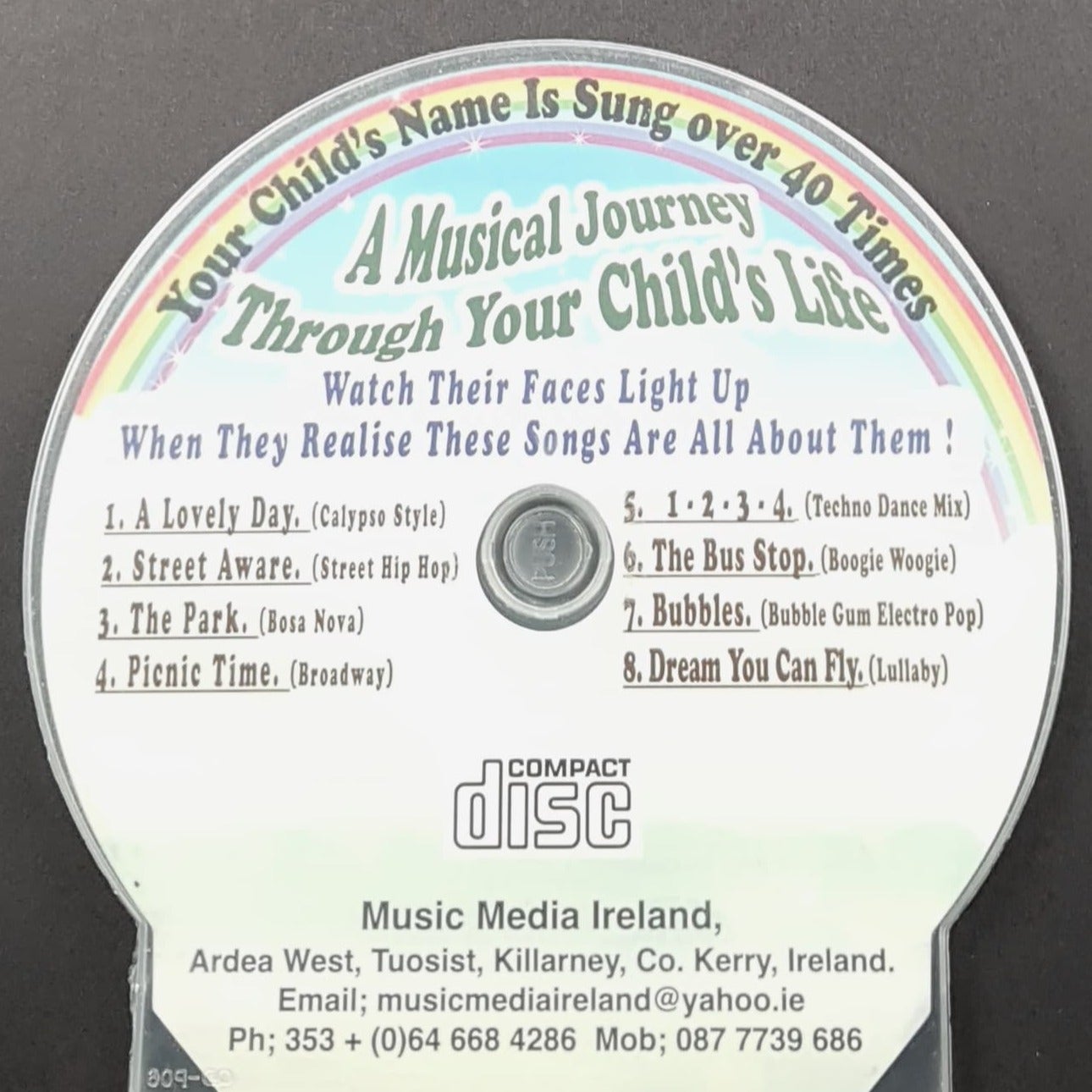 CD - Personalised Children's Songs / Maeve