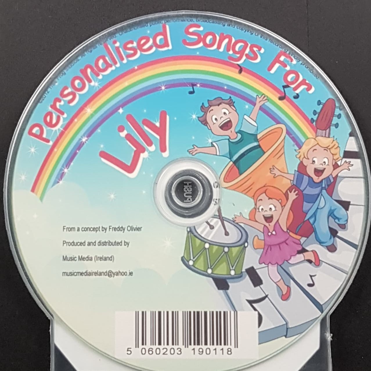 CD - Personalised Children's Songs / Lily