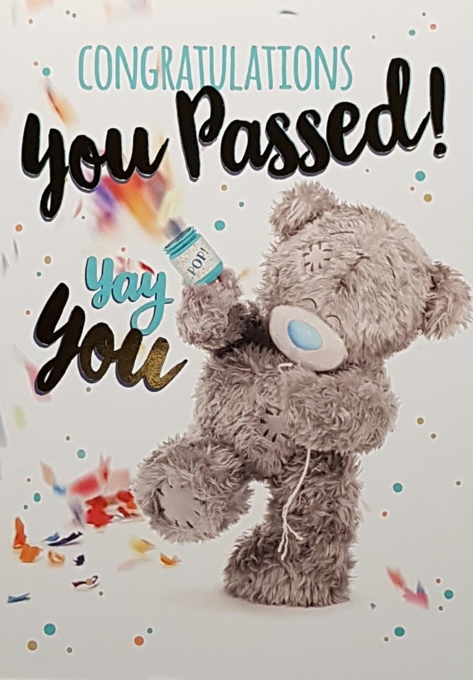 Congratulations Card - You Passed ! Yay !
