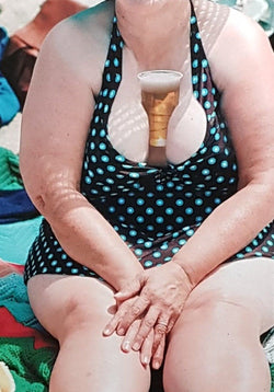 Birthday Card - Humour / A Lady With A Glass Of Drink