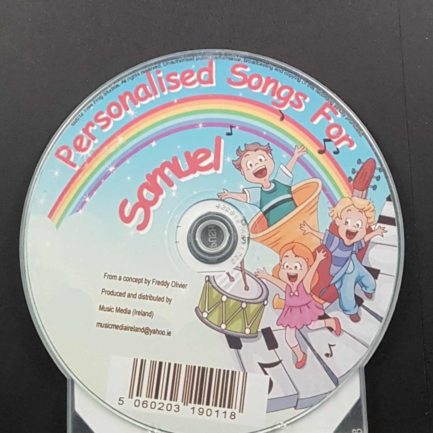 CD - Personalised Children's Songs / Samuel