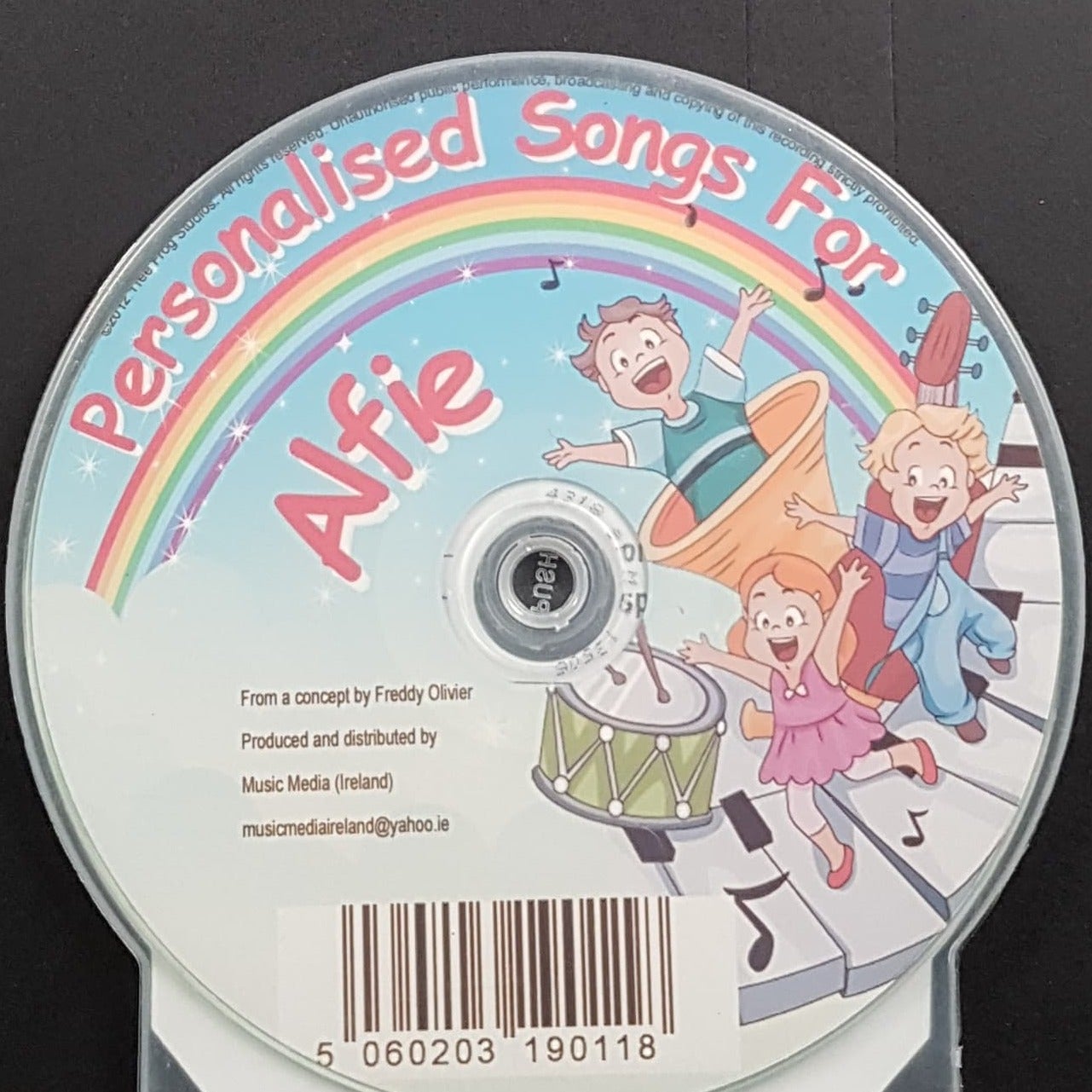 CD - Personalised Children's Songs / Alfie