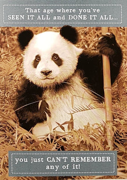 Birthday Card - Humour / That Age Where You've Seen It All...