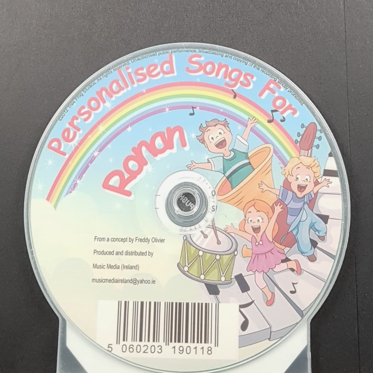 CD - Personalised Children's Songs / Ronan