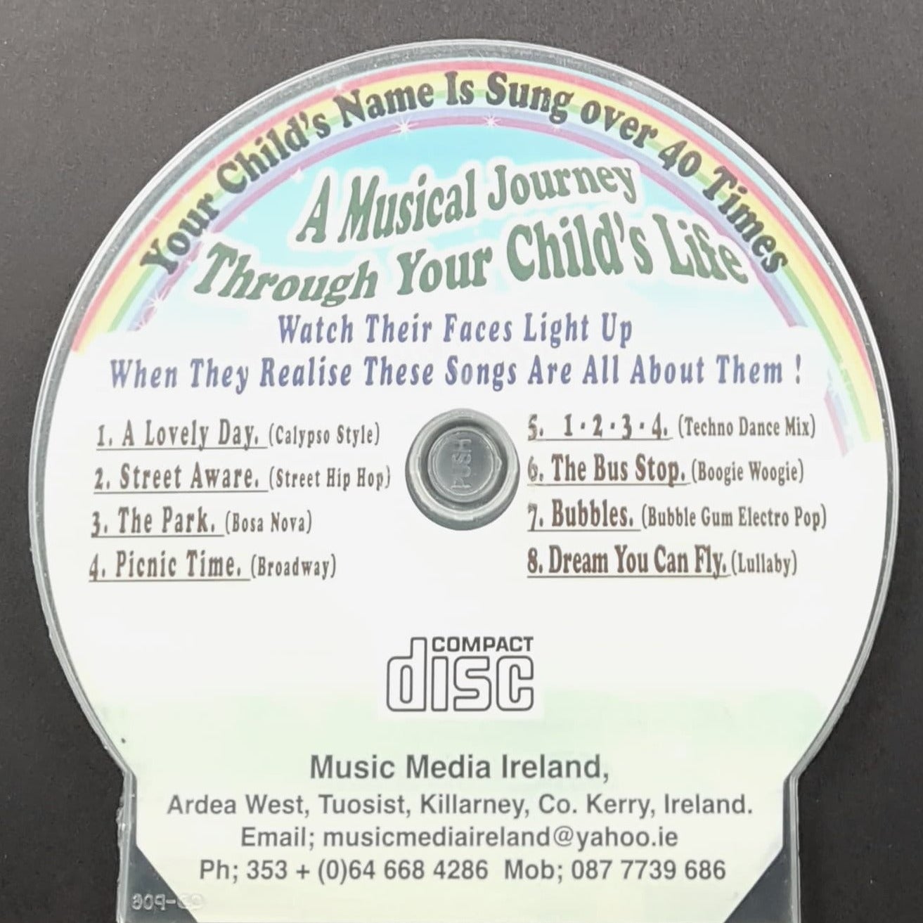 CD - Personalised Children's Songs / Paul