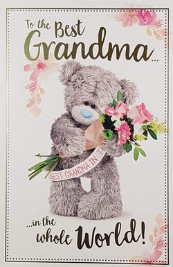 Grandma Mothers Day Card - To The Best Grandma In The Whole World