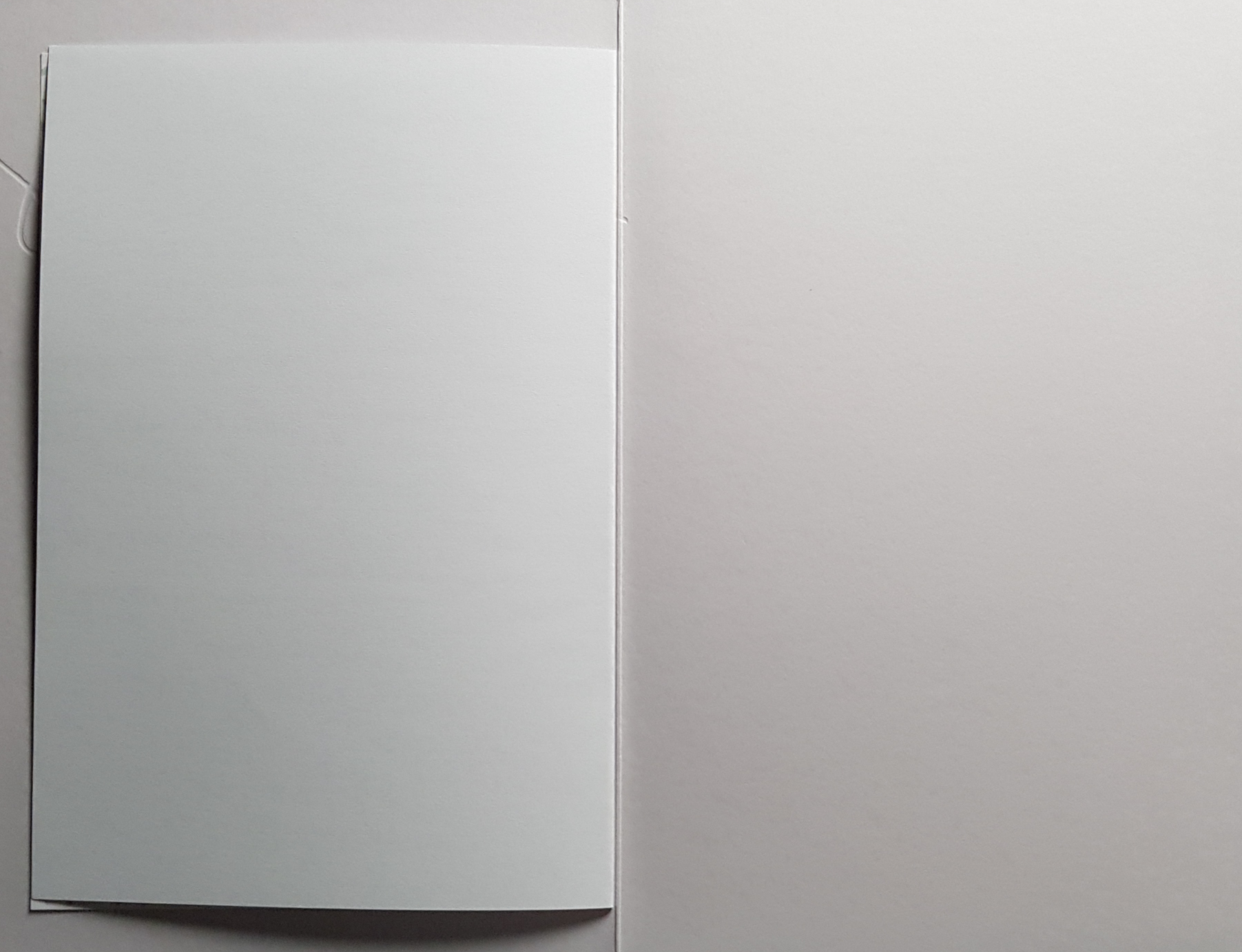 Wedding Card - Shiny Silver Font & Hearts