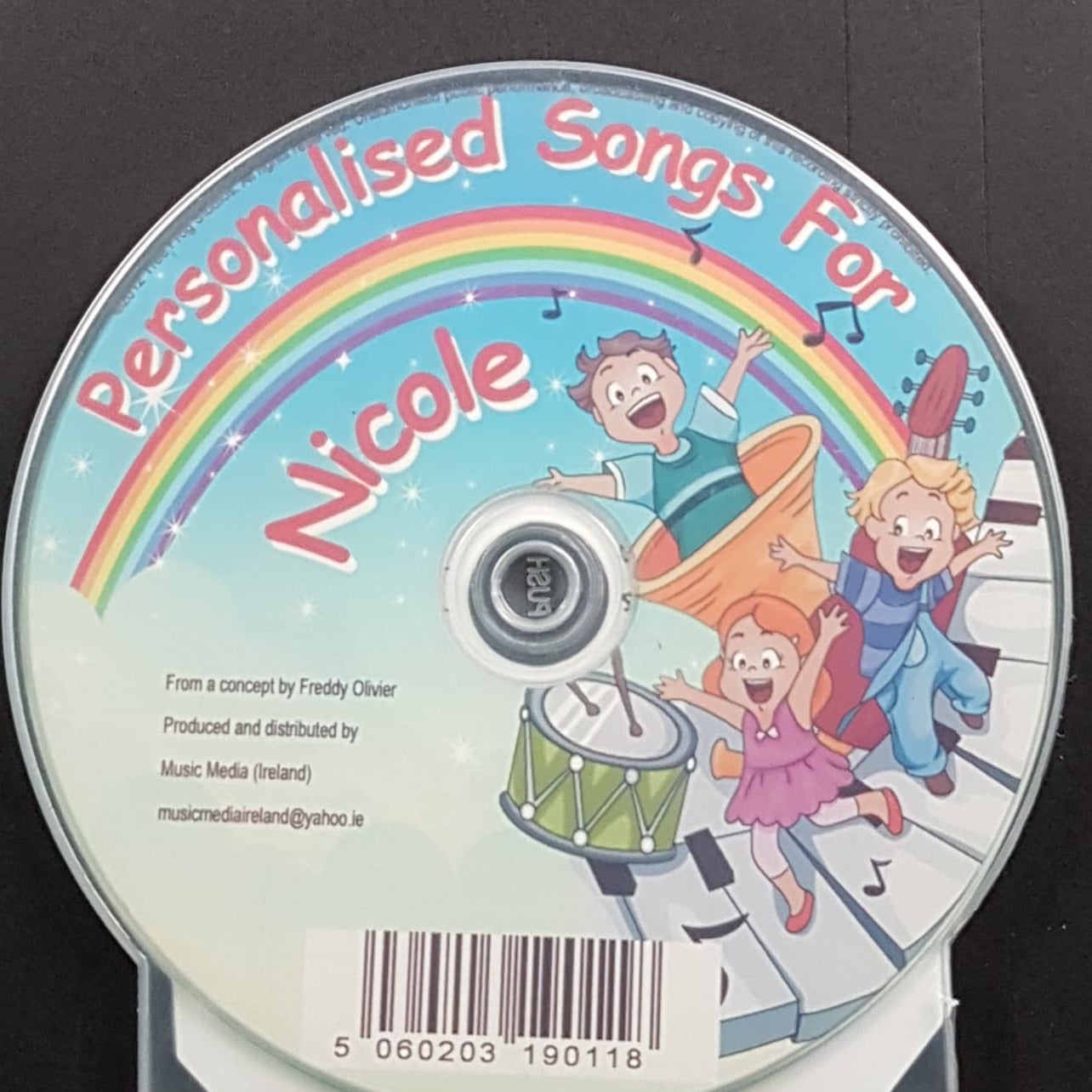 CD - Personalised Children's Songs / Nicole