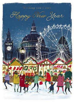 New Year Card - Christmas Market