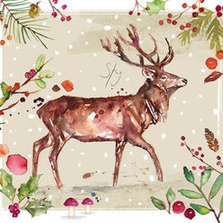 Blank Christmas Card - Jennifer Rose