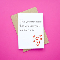 One I Love Card 