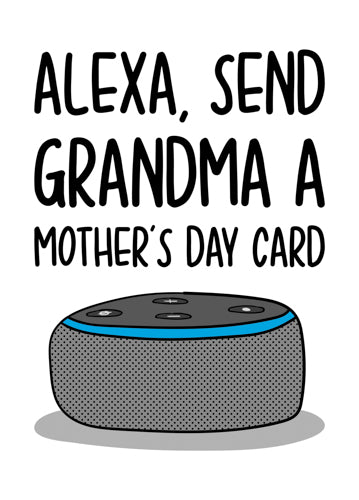 Funny Grandma Mothers Day Card Personalisation
