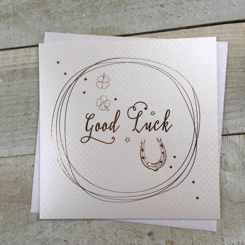 Good Luck Card - Horse Shoe (Large Card)