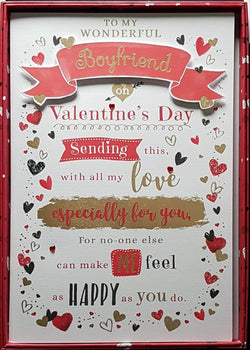 Boyfriend Valentines Day Card
