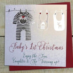 Baby's First Christmas Christmas Card