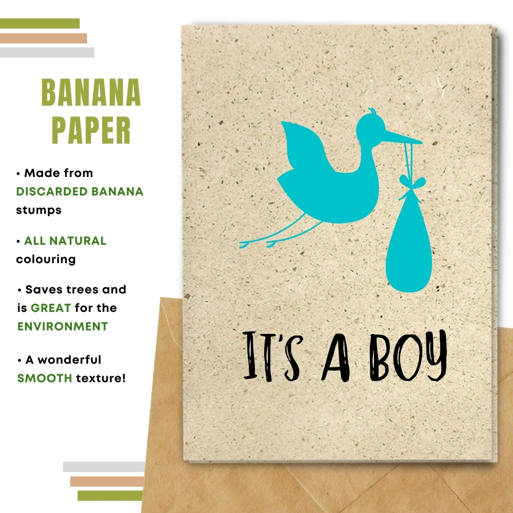 New Baby Card - It's a Boy!
