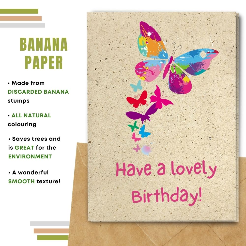 General Birthday Card - Birthday Butterflies