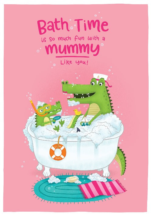 Mummy From Baby Card Personalisation