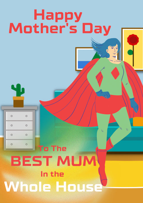 General Mum Mothers Day Card Personalisation