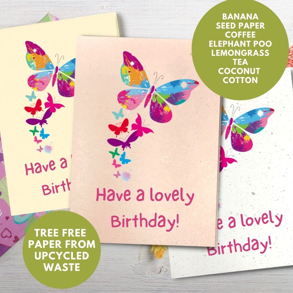 General Birthday Card - Birthday Butterflies