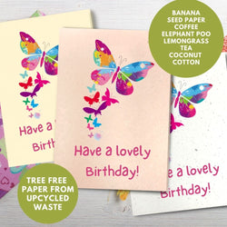 General Birthday Card - Birthday Butterflies
