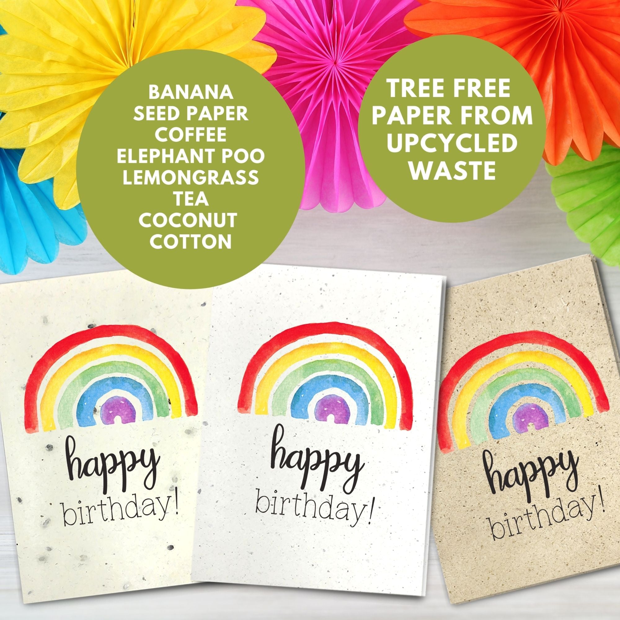 General Birthday Card - Rainbow