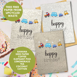 Children Birthday Card - Choo-Choo Train