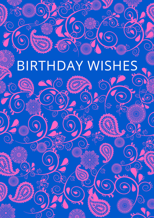 General Birthday Card Personalisation