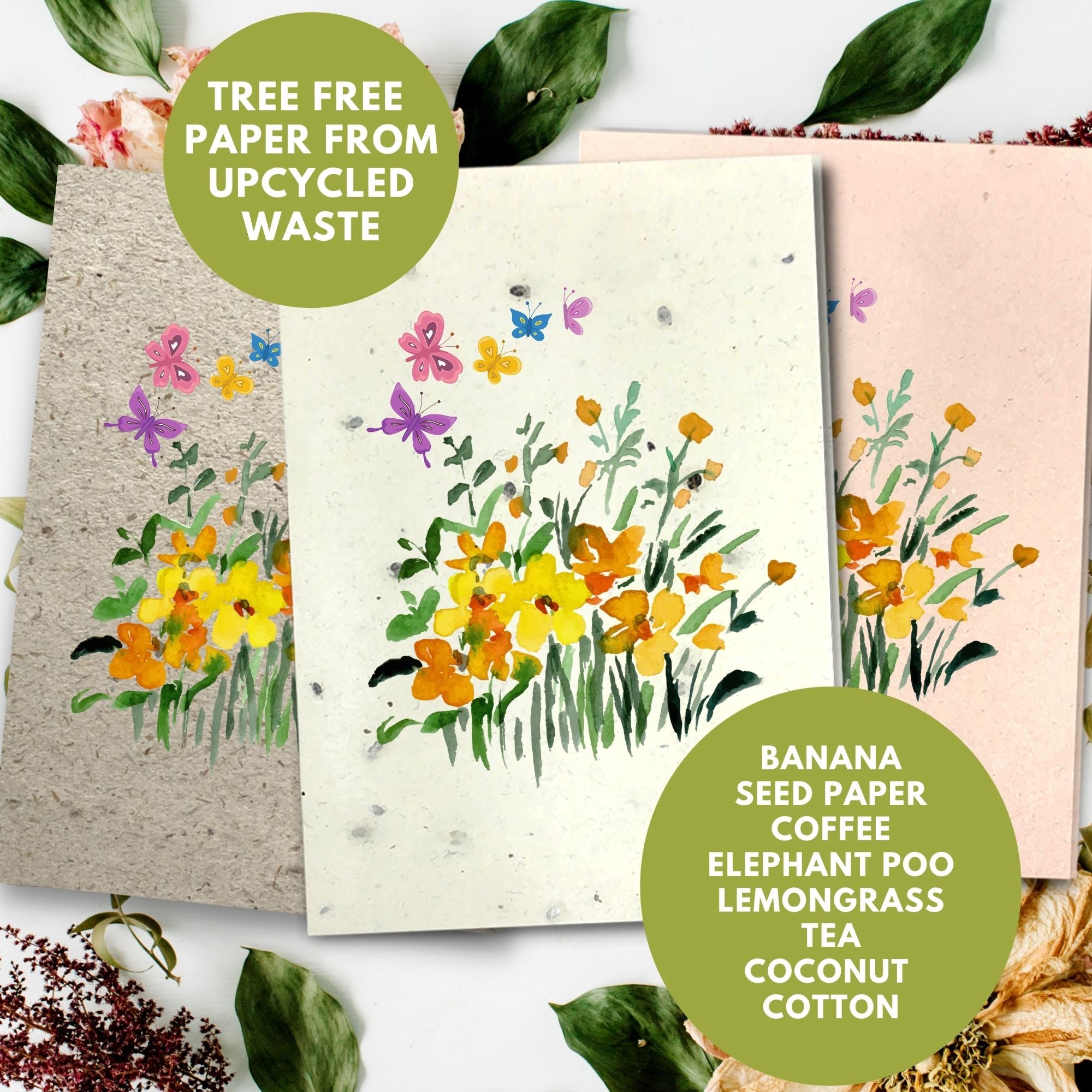 General Blank Card - Flower Field