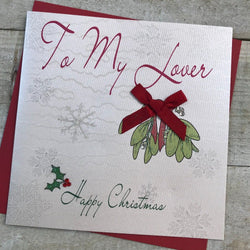 To My Lover Christmas Card
