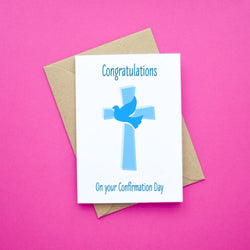 Confirmation Card - Boy 